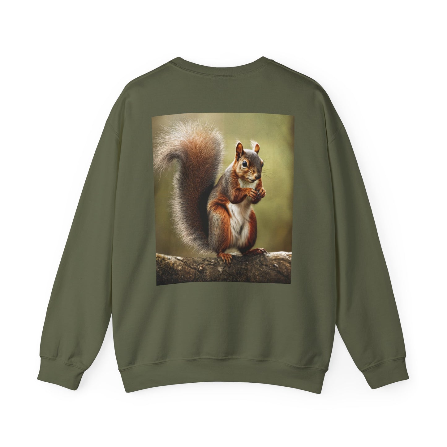 Squirrel Lover's Crewneck Sweatshirt - Cozy Animal Lover Gift for Fall and Winter Fashion