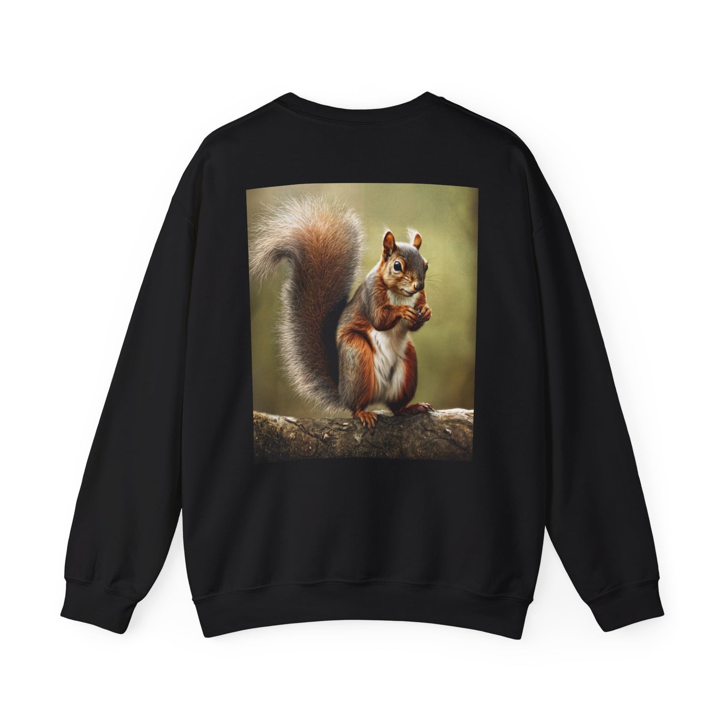 Squirrel Lover's Crewneck Sweatshirt - Cozy Animal Lover Gift for Fall and Winter Fashion