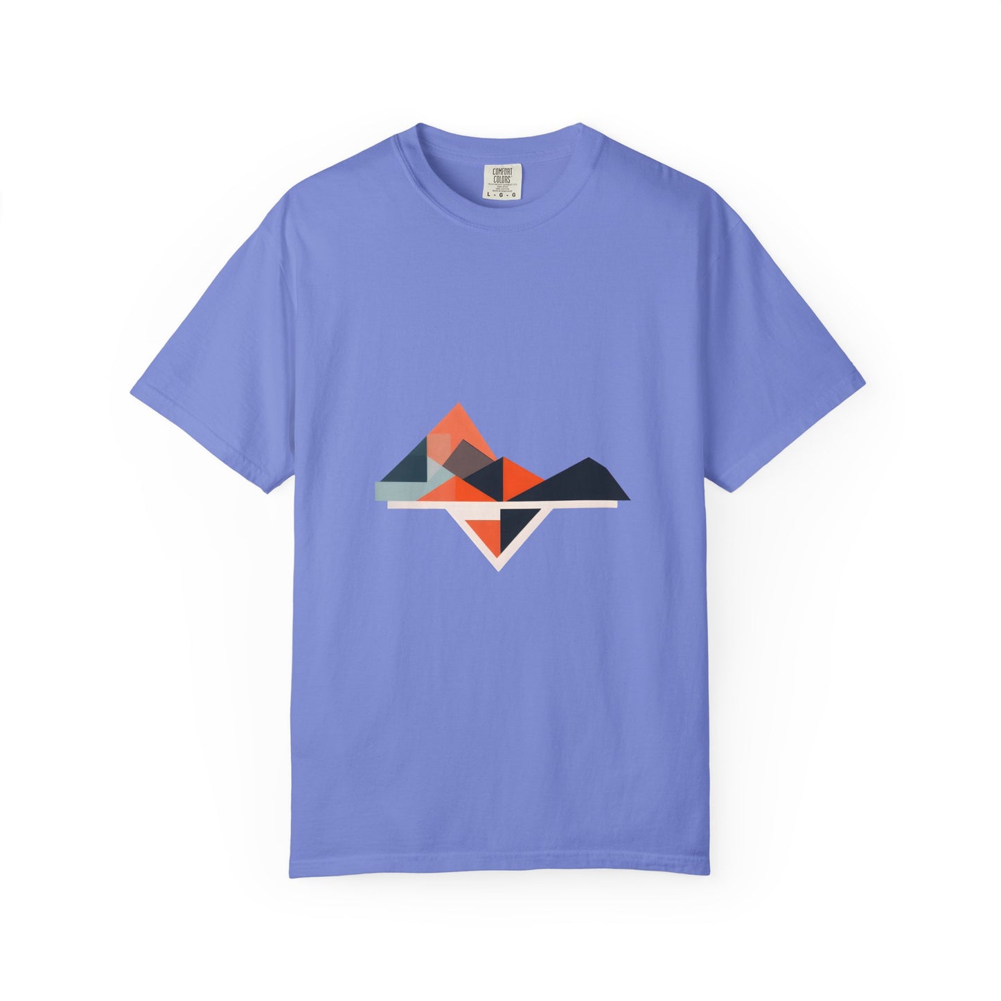Geometric Print Unisex T-Shirt | Casual Wear & Gift for Him/Her