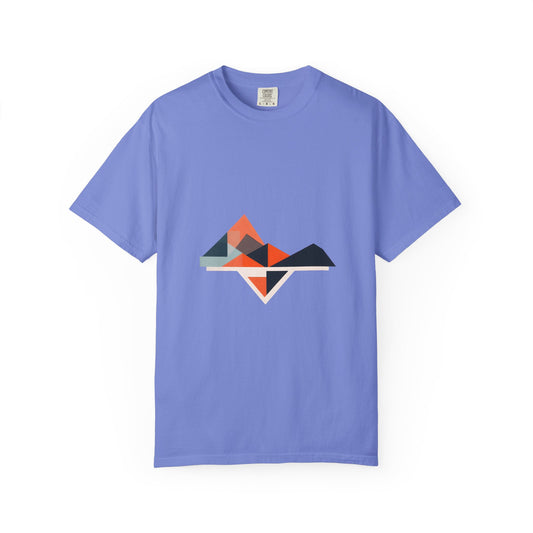 Geometric Print Unisex T-Shirt | Casual Wear & Gift for Him/Her