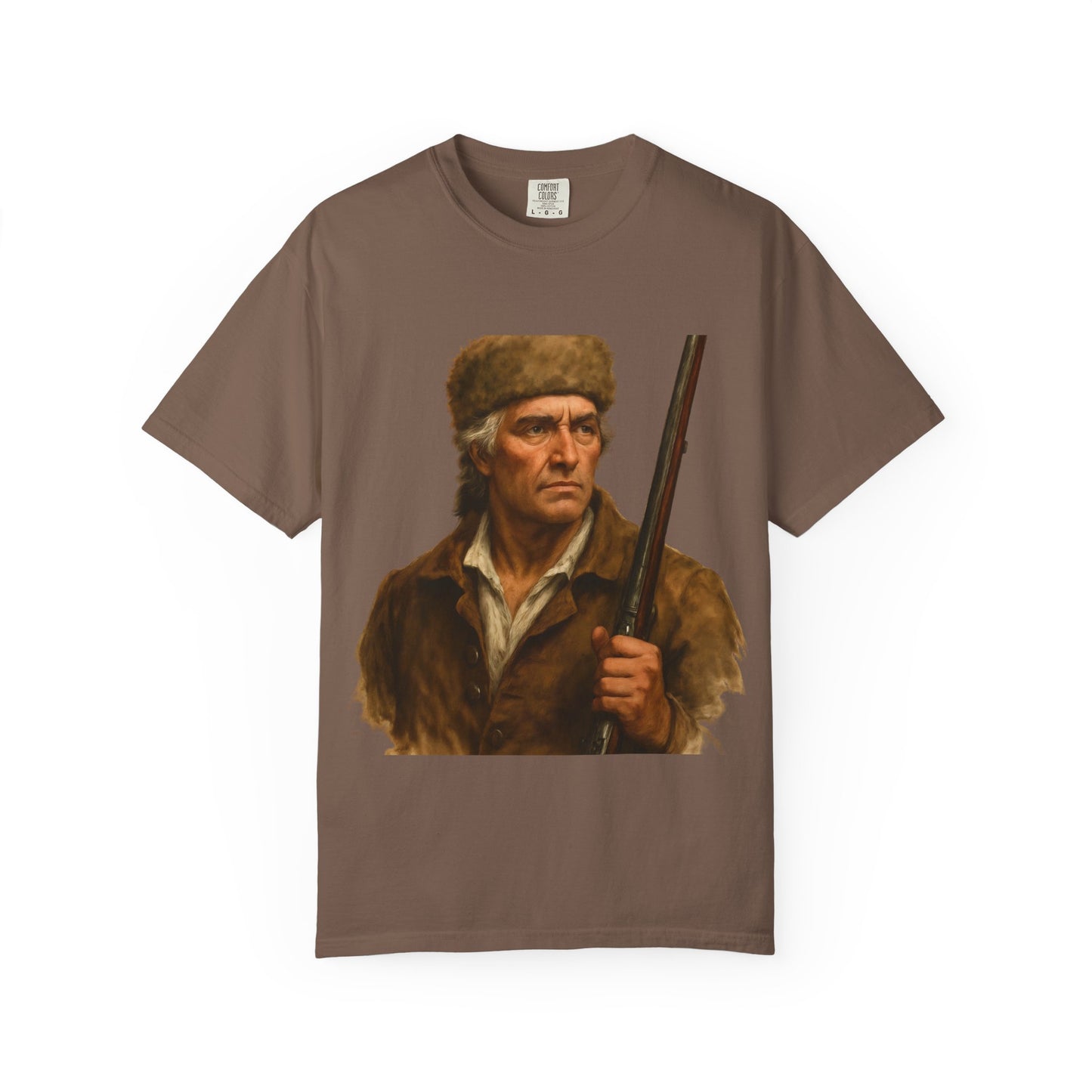 Frontiersman Portrait T-Shirt — Vintage Hunter Graphic Tee