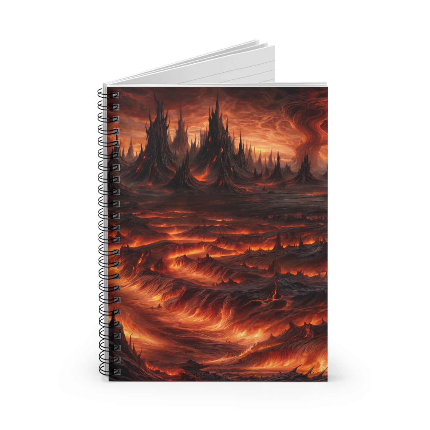 Spiral Notebook - The Hell - Ruled Line