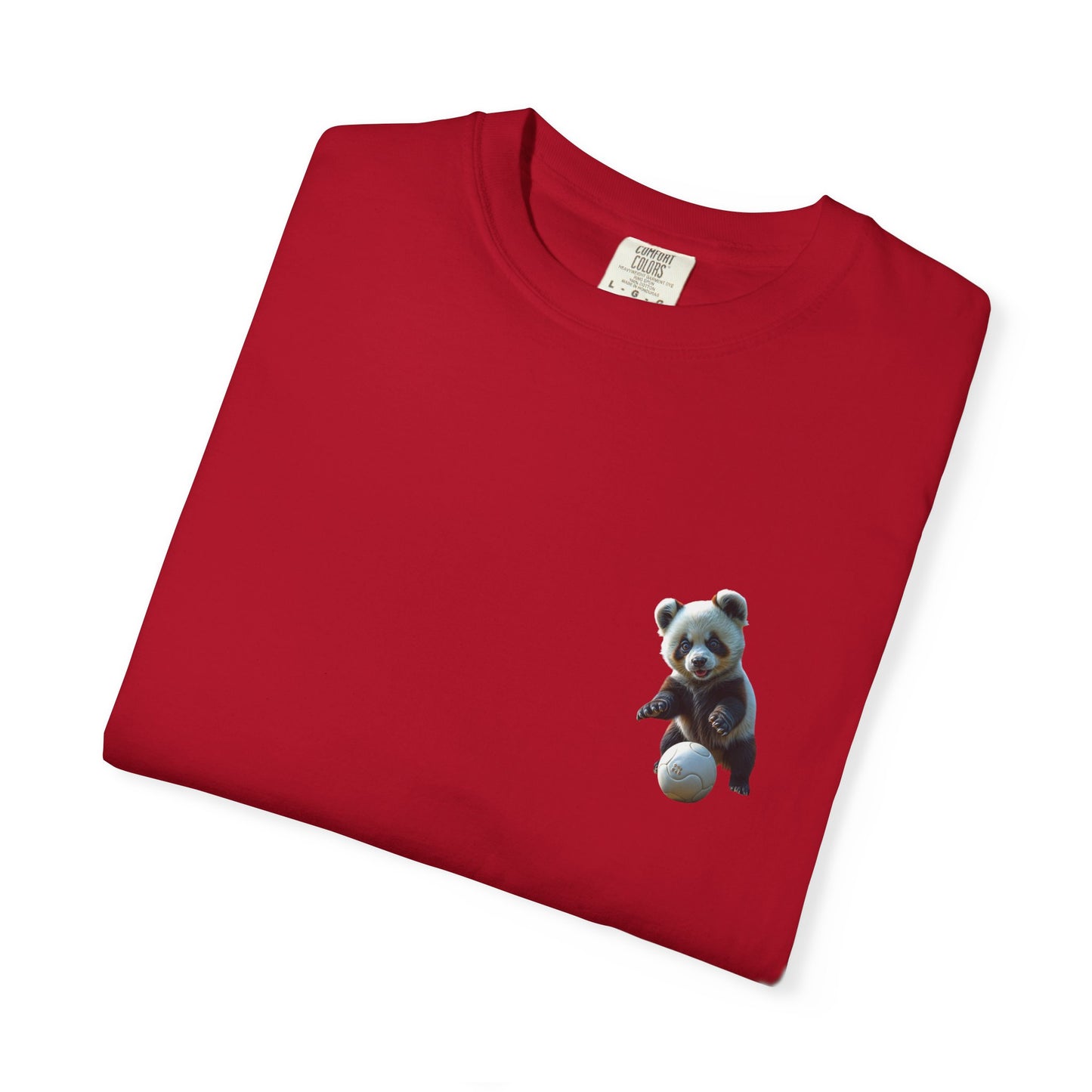 Cute Panda Graphic Unisex T-Shirt - Fun and Casual Wear