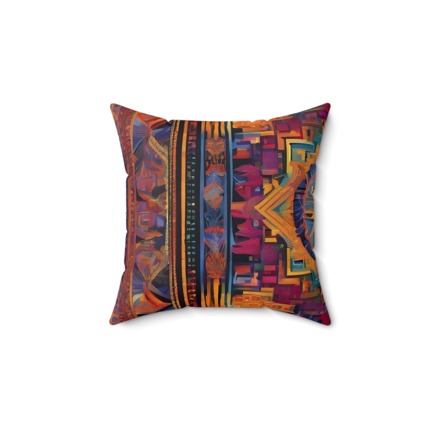 Abstract Square Pillow