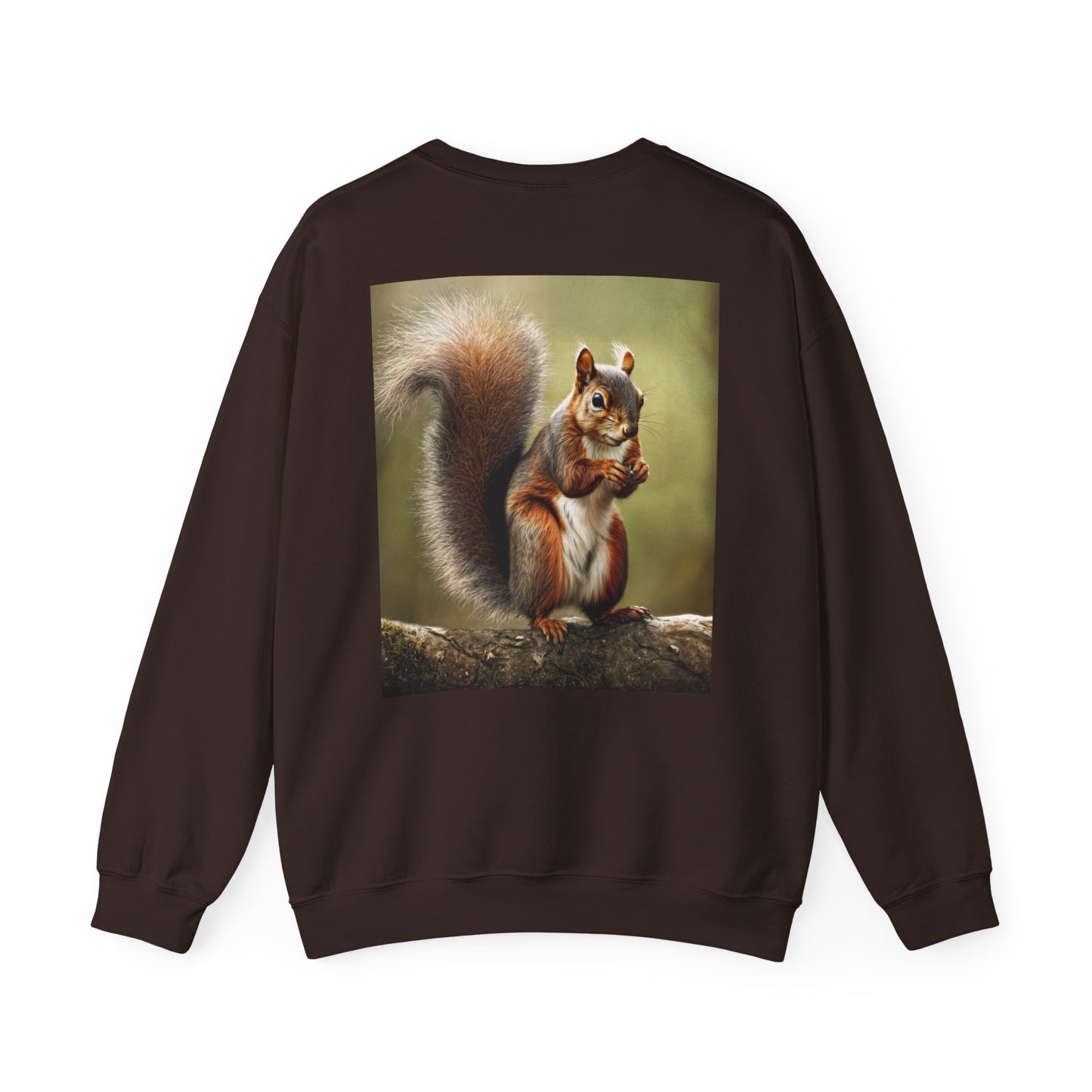 Squirrel Lover's Crewneck Sweatshirt - Cozy Animal Lover Gift for Fall and Winter Fashion