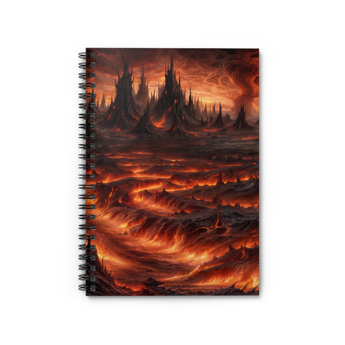 Spiral Notebook - The Hell - Ruled Line