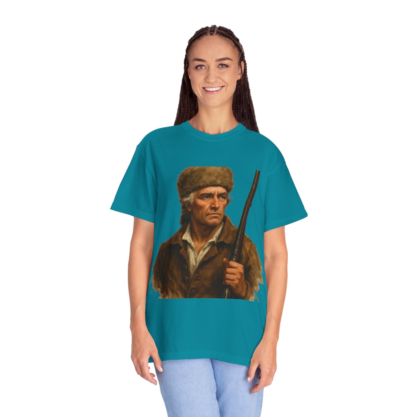 Frontiersman Portrait T-Shirt — Vintage Hunter Graphic Tee