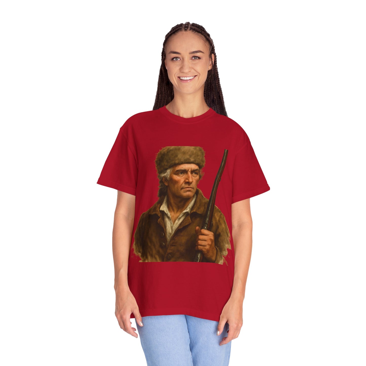 Frontiersman Portrait T-Shirt — Vintage Hunter Graphic Tee