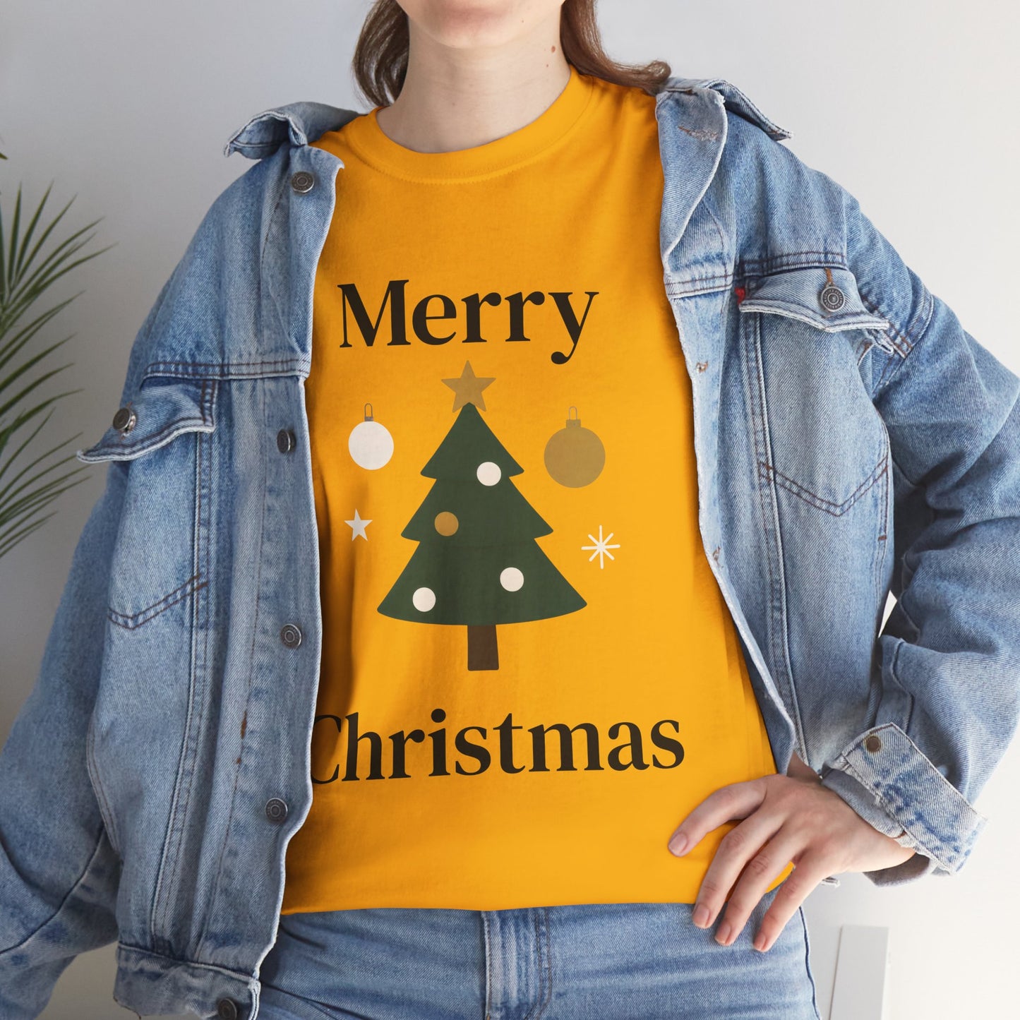 Merry Christmas Tree Tee — Festive Holiday Graphic T-Shirt