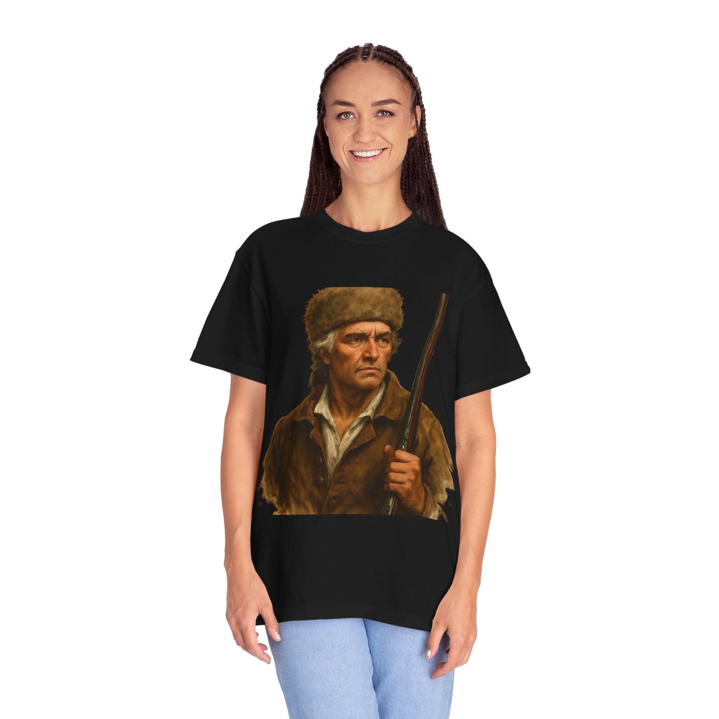 Frontiersman Portrait T-Shirt — Vintage Hunter Graphic Tee
