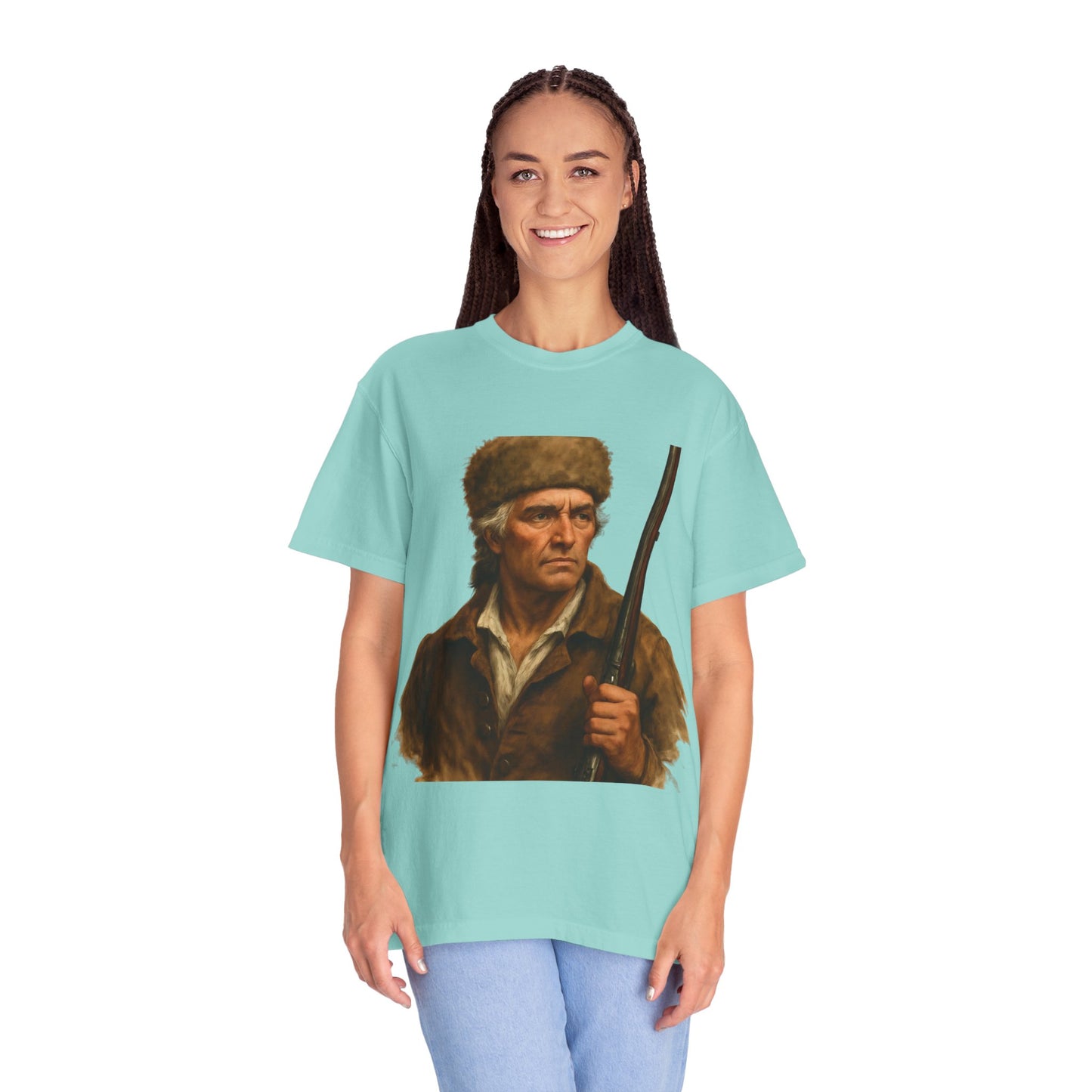 Frontiersman Portrait T-Shirt — Vintage Hunter Graphic Tee