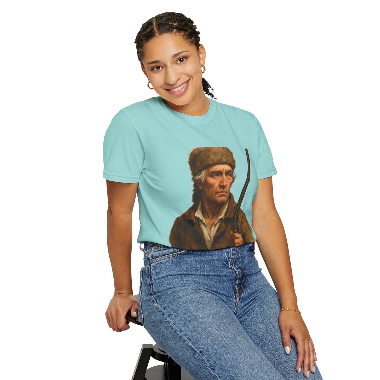 Frontiersman Portrait T-Shirt — Vintage Hunter Graphic Tee