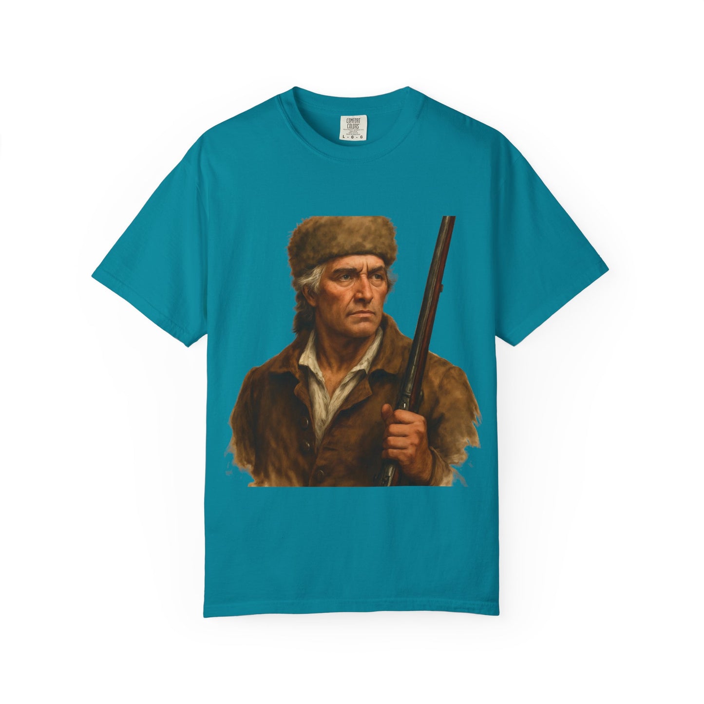 Frontiersman Portrait T-Shirt — Vintage Hunter Graphic Tee