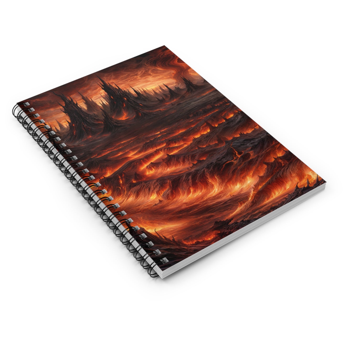 Spiral Notebook - The Hell - Ruled Line