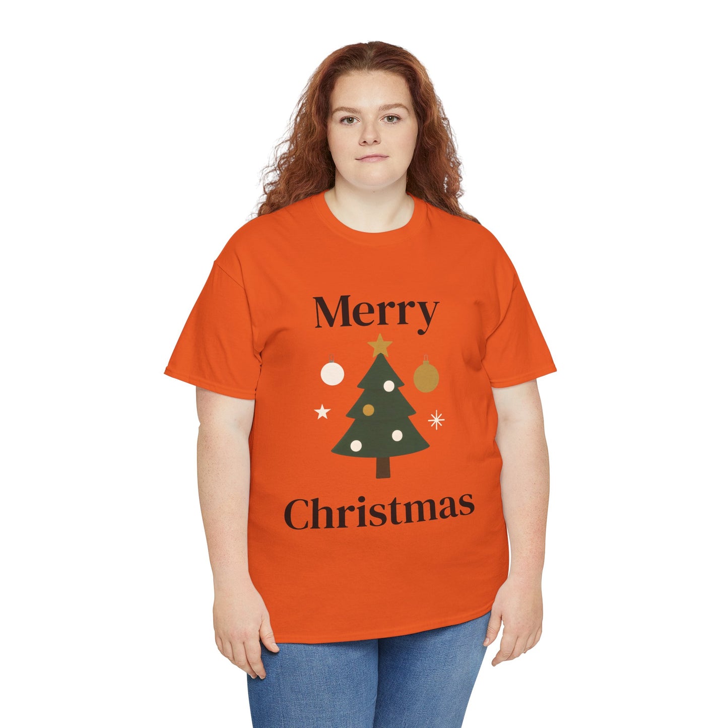 Merry Christmas Tree Tee — Festive Holiday Graphic T-Shirt