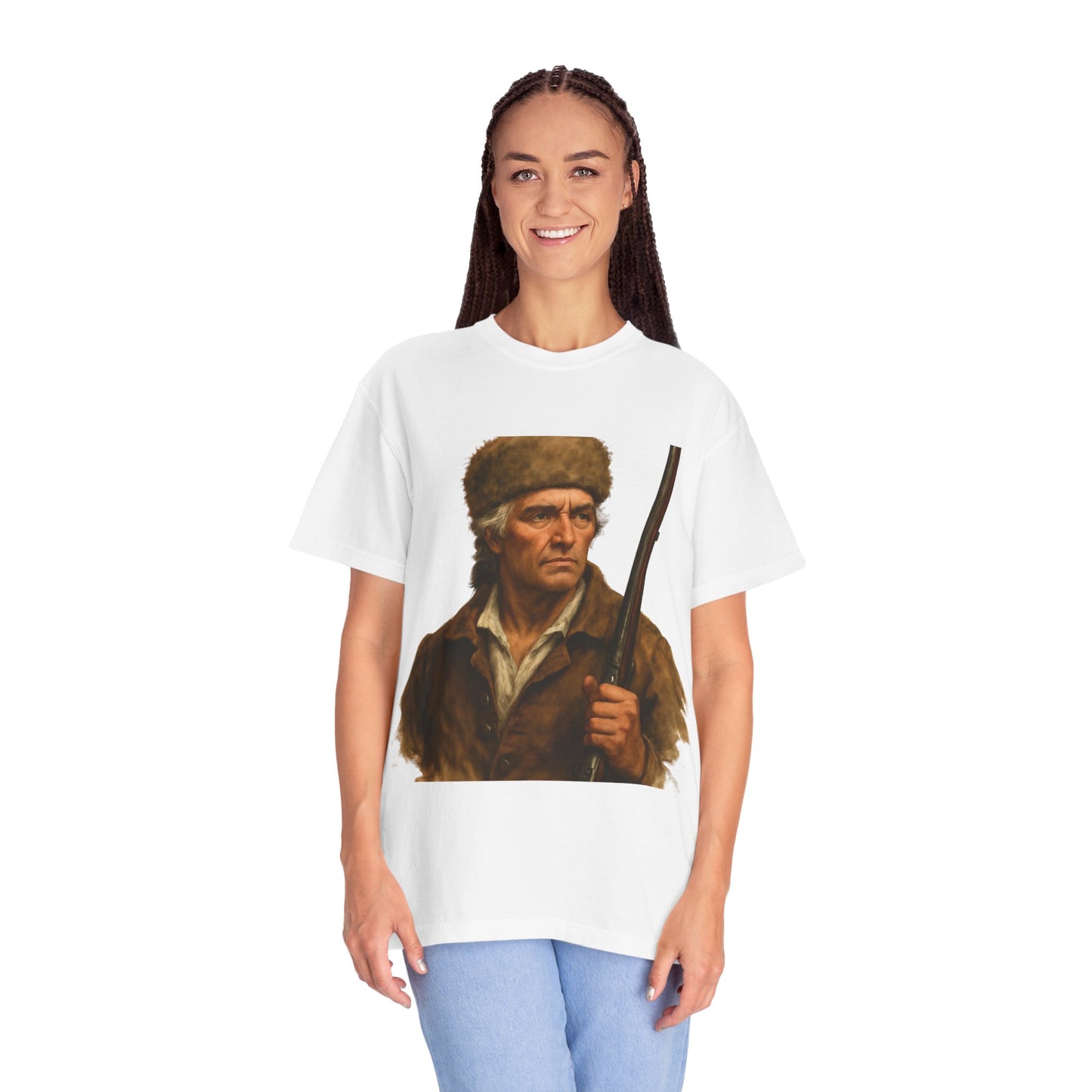 Frontiersman Portrait T-Shirt — Vintage Hunter Graphic Tee