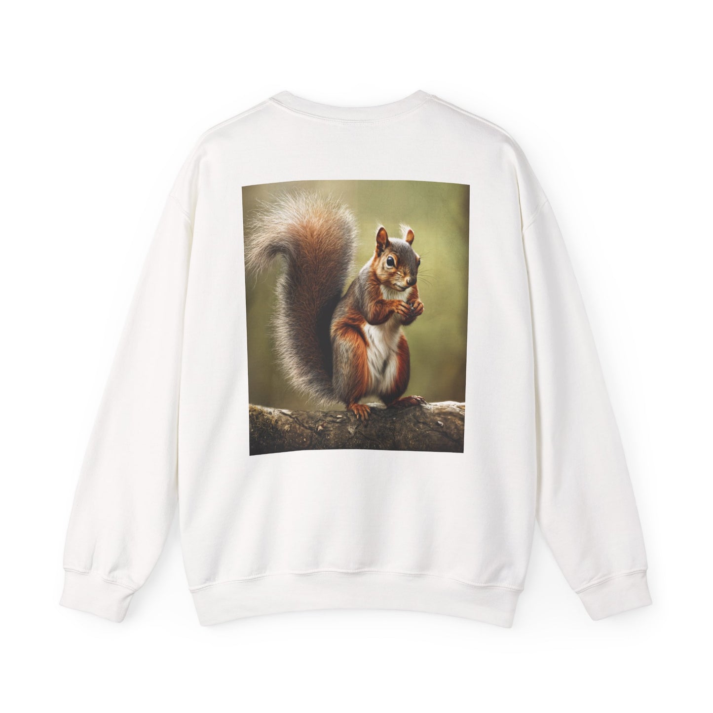Squirrel Lover's Crewneck Sweatshirt - Cozy Animal Lover Gift for Fall and Winter Fashion