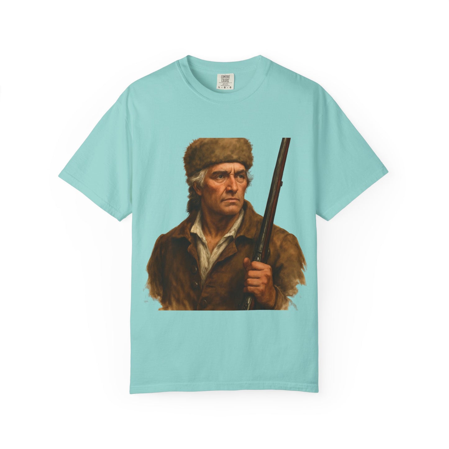 Frontiersman Portrait T-Shirt — Vintage Hunter Graphic Tee