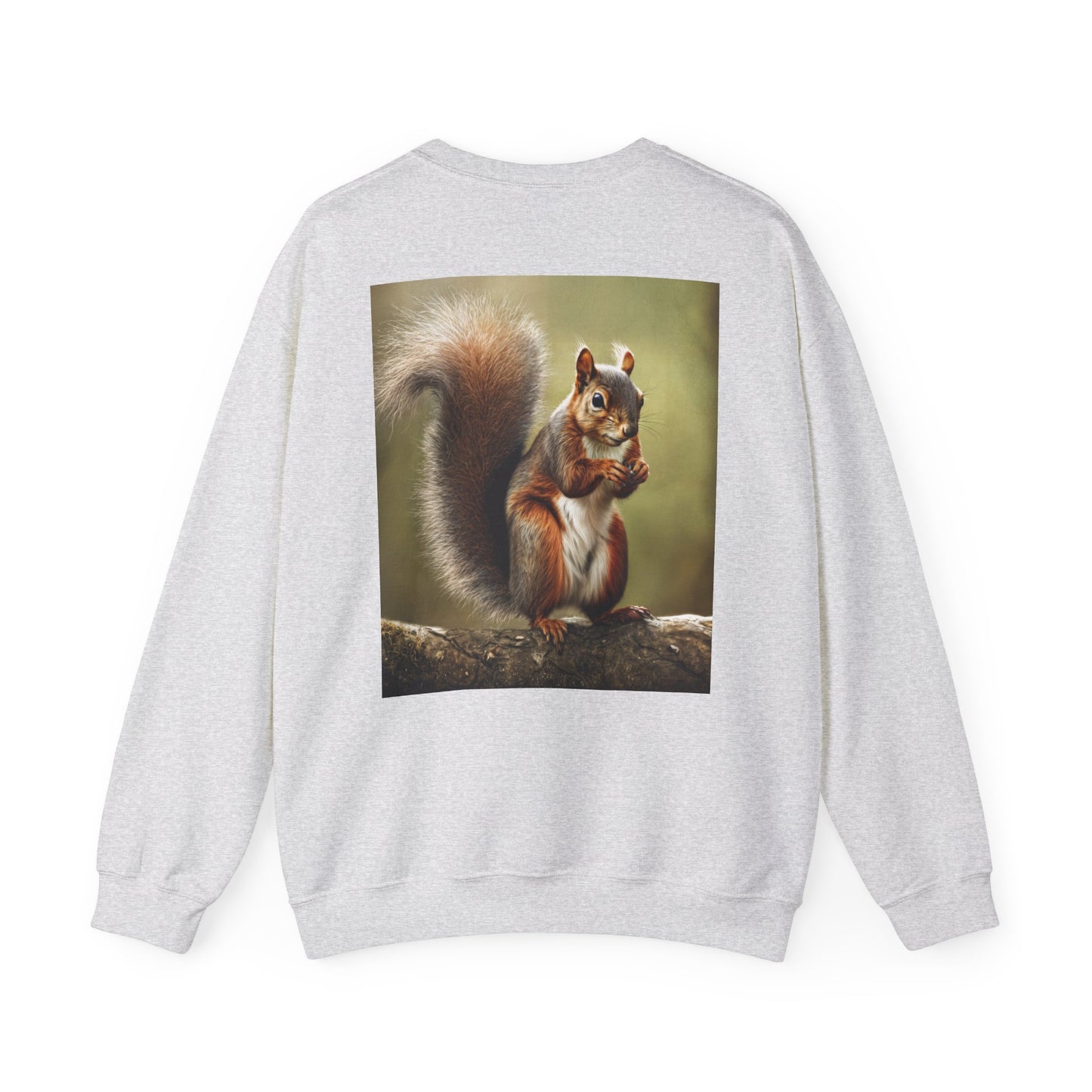 Squirrel Lover's Crewneck Sweatshirt - Cozy Animal Lover Gift for Fall and Winter Fashion