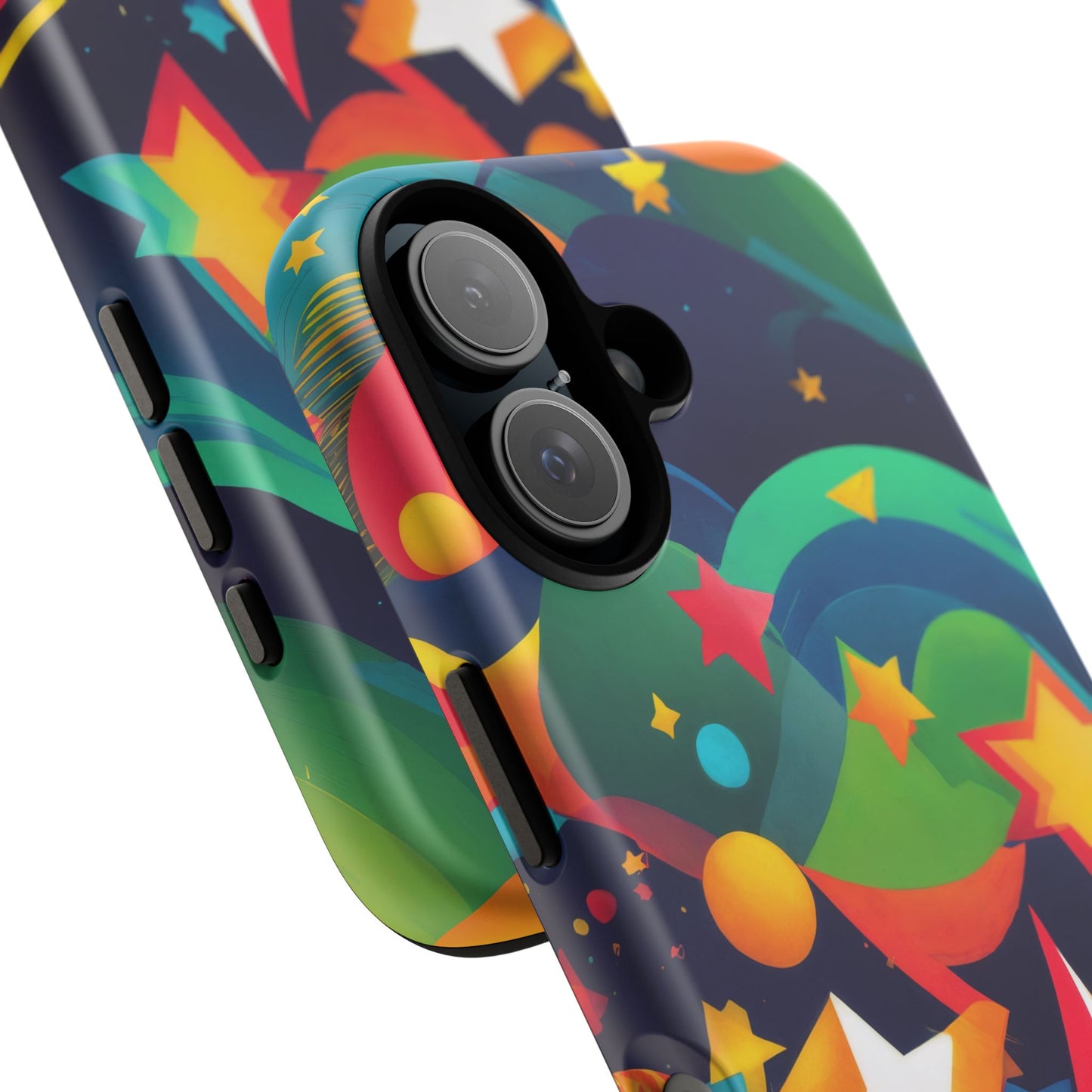 Vibrant Phone Case - Colorful Tough Cases for Stylish Protection, Personalized Gift for Friends, Ideal for Birthdays, Fun Design