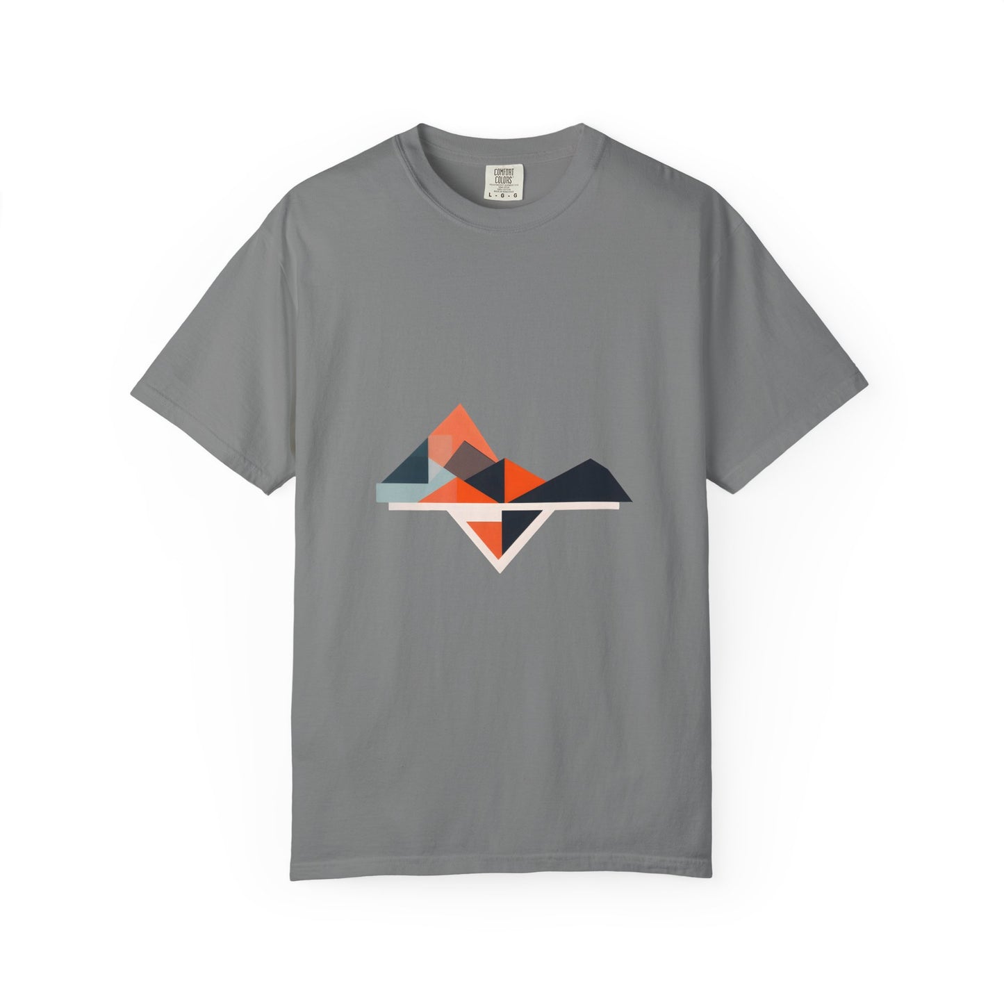 Geometric Print Unisex T-Shirt | Casual Wear & Gift for Him/Her
