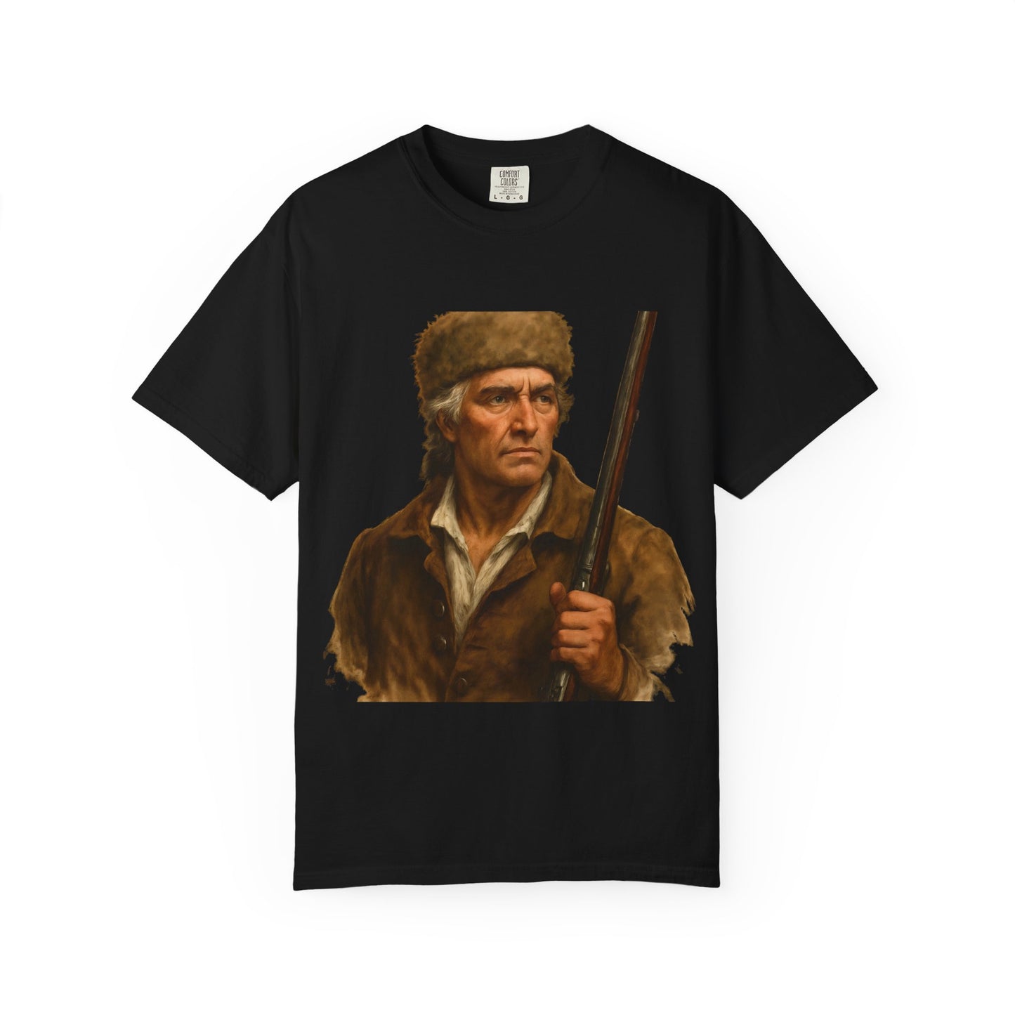 Frontiersman Portrait T-Shirt — Vintage Hunter Graphic Tee