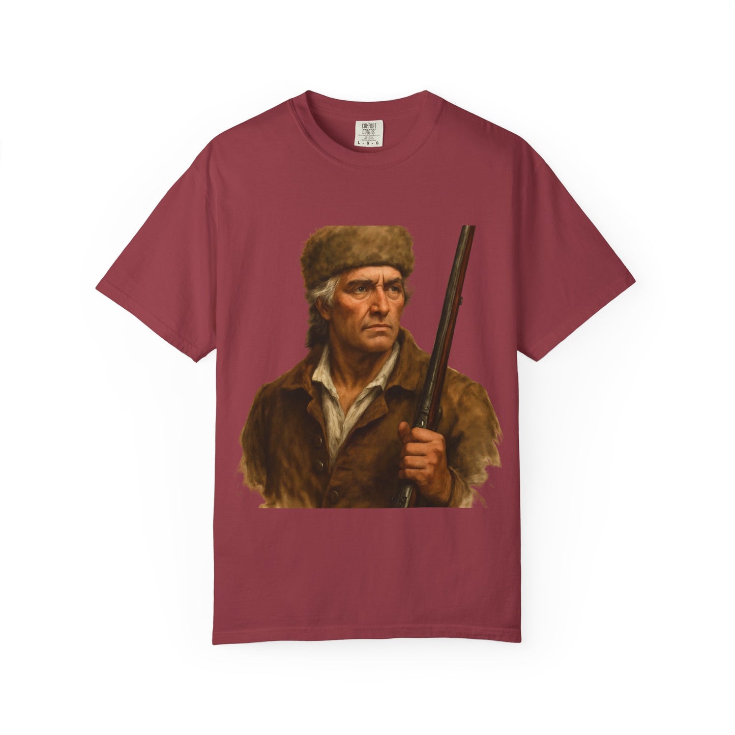 Frontiersman Portrait T-Shirt — Vintage Hunter Graphic Tee