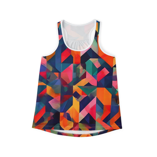 Abstract Printed Tank Top