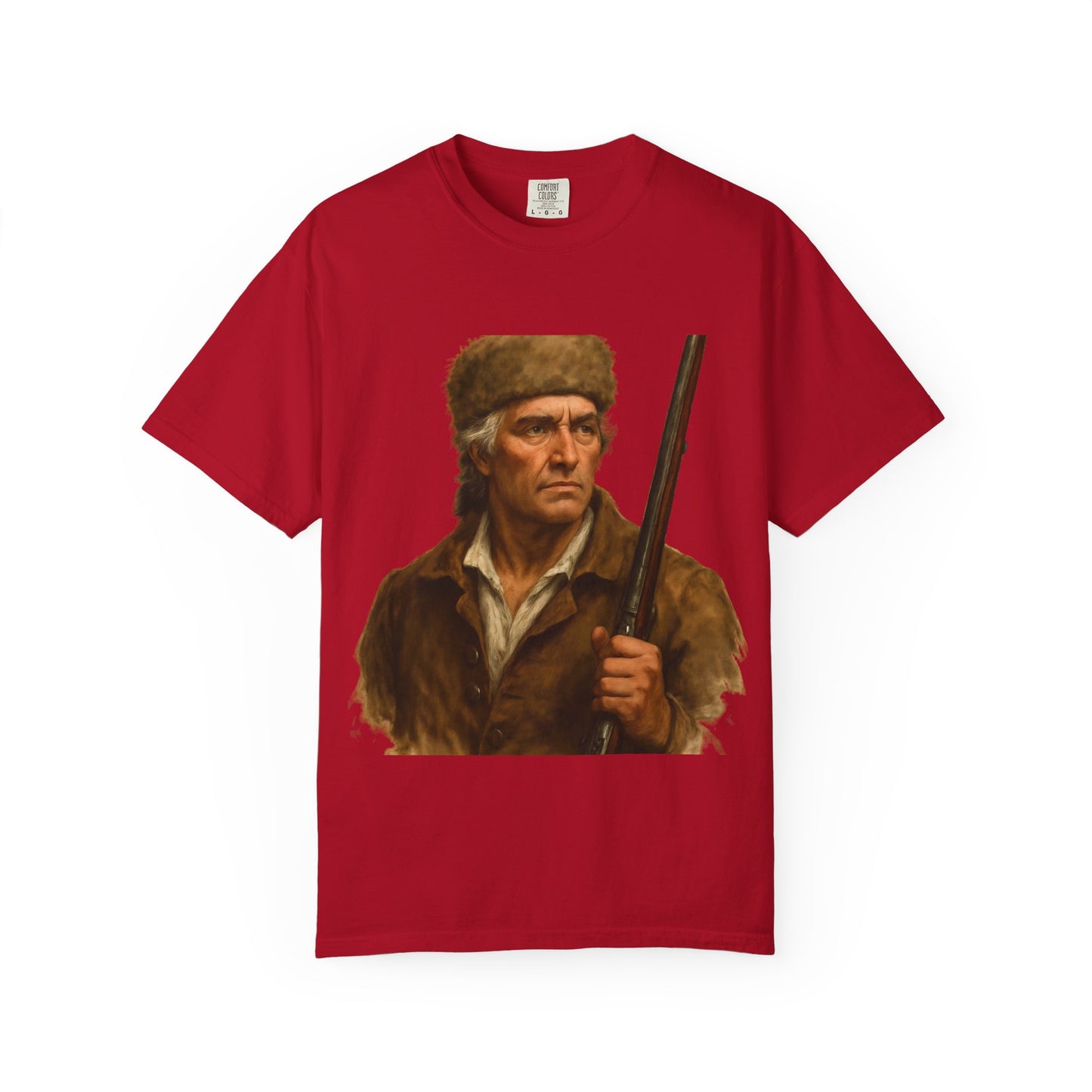 Frontiersman Portrait T-Shirt — Vintage Hunter Graphic Tee